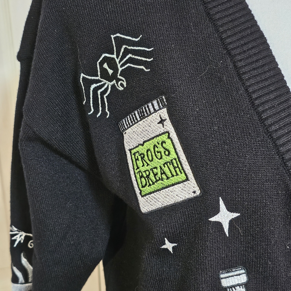 🕸️ Nightmare Before Christmas Patchwork Cardigan… - image 6